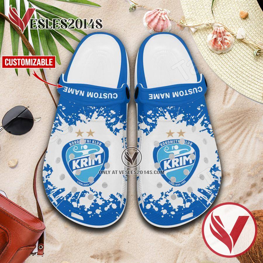 Krim Mercator Ljubljana Handball Club Crocs Shoes For Men And Women, Unique Clogs Shoes For Fans - Vesles2014S 1