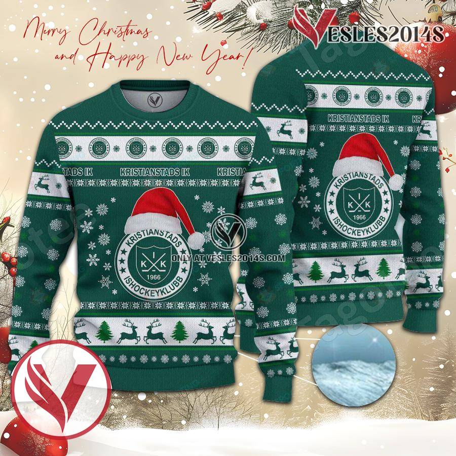 Kristianstads IK Sport Ugly Christmas Sweater, Unique Gifts For Fans - Vesles2014aS 1
