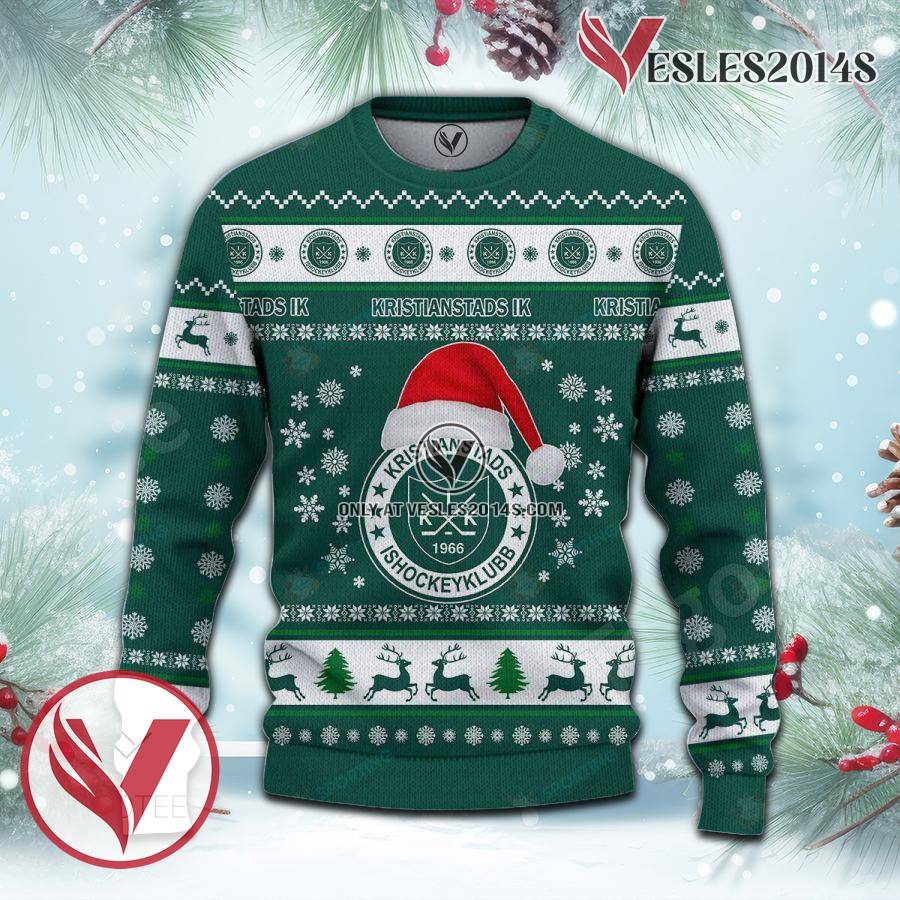Kristianstads IK Sport Ugly Christmas Sweater, Unique Gifts For Fans - Vesles2014aS 2