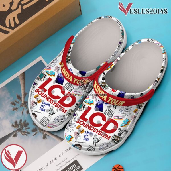 LCD Soundsystem Kinda Tour MusicCrocs Crocband Clogs Shoes, Unique Gifts For Fans - Vesles2014S 2