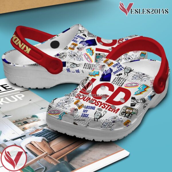 LCD Soundsystem Kinda Tour MusicCrocs Crocband Clogs Shoes, Unique Gifts For Fans - Vesles2014S 3