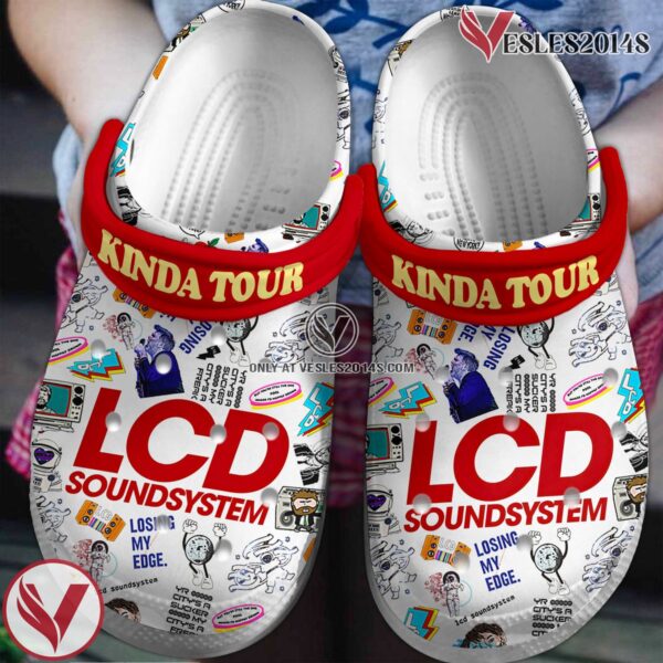LCD Soundsystem Kinda Tour MusicCrocs Crocband Clogs Shoes, Unique Gifts For Fans - Vesles2014S