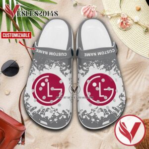 LG Corporation Logo Crocs Shoes For Men And Women, Unique Clogs Shoes For Fans - Vesles2014S 1