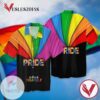 LGBT Pride Dare To be Yourself For men And Women Graphic Print Short Sleeve Hawaiian Casual Shirt Vesles2014S