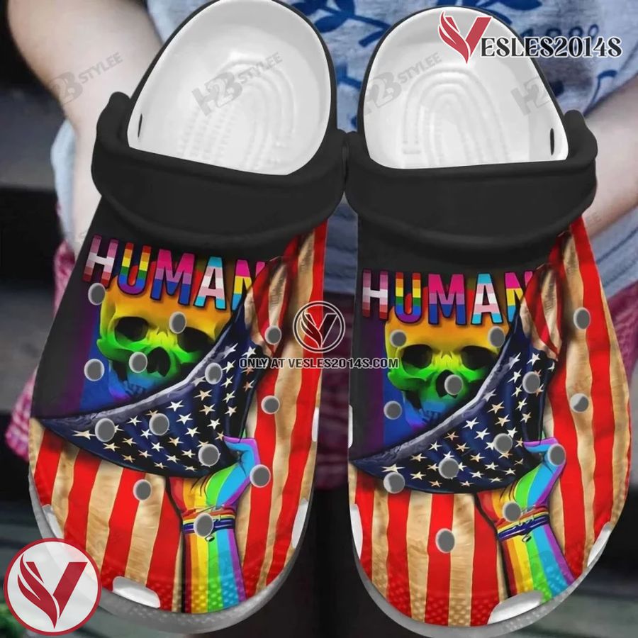 LGBT Pride Month Crocs Crocband Clogs Shoes Custom Name Comfy For Men Women and Kids, Unique Gift From Vesles2014S