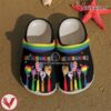 LGBT Pride Month Crocs Shoes Crocband Clogs Custom Name For Men Women and Kids, Unique Gift From Vesles2014S