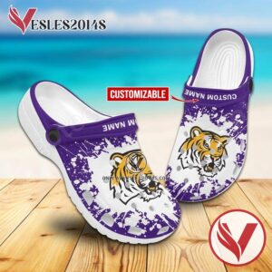 LSU Tigers Logo Custom Crocs Shoes For Men And Women, Unique Clogs Shoes For Fans - Vesles2014S