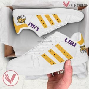 LSU Tigers NCAA Stan Smith Shoes For Men And Womens - Vesles2014s