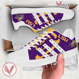 LSU Tigers Print Stan Smith Shoes, Best Sneaker For Fans - Vesles2014s 1
