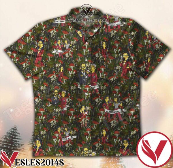 La Casa De Papel Money Heist Mushroom Hawaiian Shirt, Unique Gifts For Friends - Vesles2014S 1