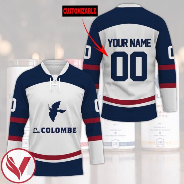 La Colombe Coffee Roasters Personalized Hockey Jersey, Trending Gifts For Fans - Vesles2014s