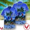 La Dodgers Parrot Flowers Blue Hawaiian Shirt, Unique Gifts For Friends - Vesles2014S 1