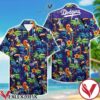 La Dodgers Parrot Palm Tree Purple Hawaiian Shirt, Unique Gifts For Friends - Vesles2014S 1