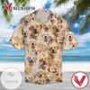 Labrador Dogs Hawaiian Graphic Print Short Sleeve Hawaiian Casual Shirt Vesles2014S