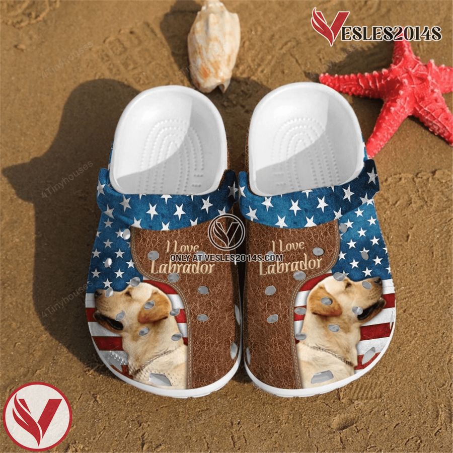 Labrador shoes Crocs Crocband Clogs Shoes For Men Women, Unique Gift From Vesles2014S