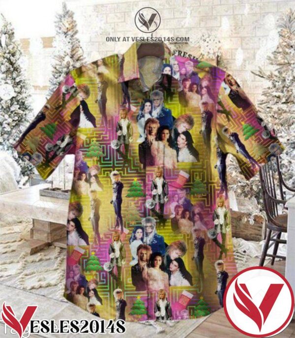 Labyrinth Christmas Tree Gradient Hawaiian Shirt, Unique Gifts For Friends - Vesles2014S 1