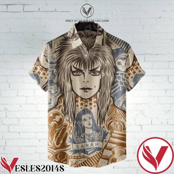 Labyrinth Jareth Sarah Hawaiian Shirt, Unique Gifts For Friends - Vesles2014S 1