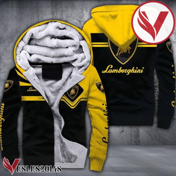 Lamboghini 3D Fleece Hoodie, Unique Gifts For Car Lovers - Vesles2014S 1