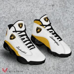 Lamborghini Logo Air Jordan 13 Shoes, Best Sneaker Gifts For Fans - Vesles2014s 1