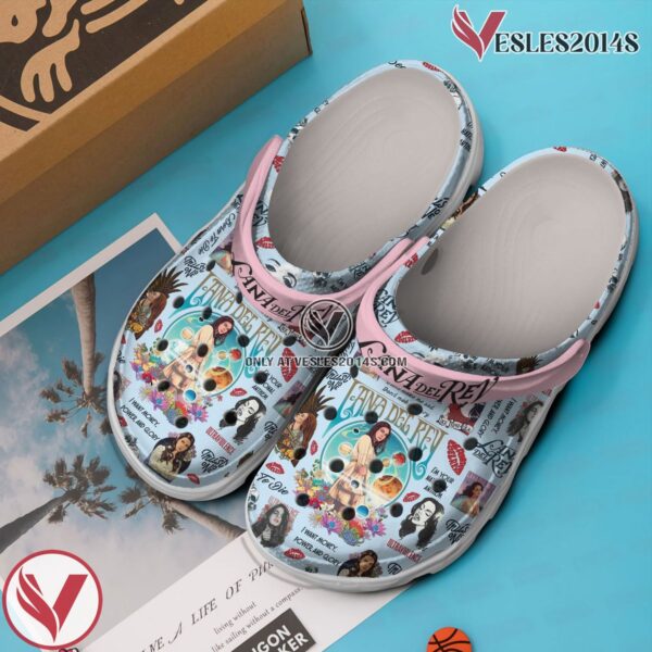 Lana Del Rey Music Crocs Crocband Clogs Shoes, Unique Gifts For Fans Style 20 - Vesles2014S 2