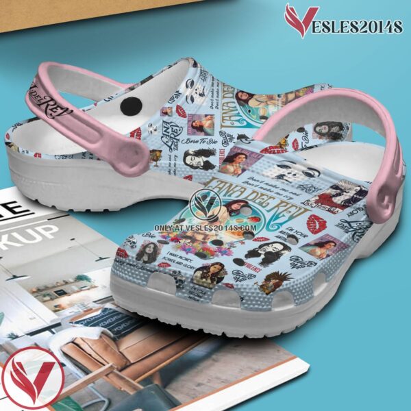 Lana Del Rey Music Crocs Crocband Clogs Shoes, Unique Gifts For Fans Style 20 - Vesles2014S 3