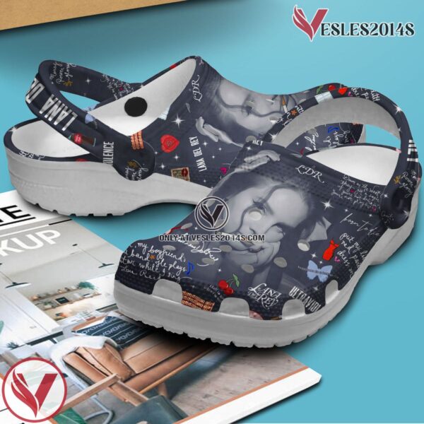 Lana Del Rey Music Crocs Crocband Clogs Shoes, Unique Gifts For Fans Style 22 - Vesles2014S 2