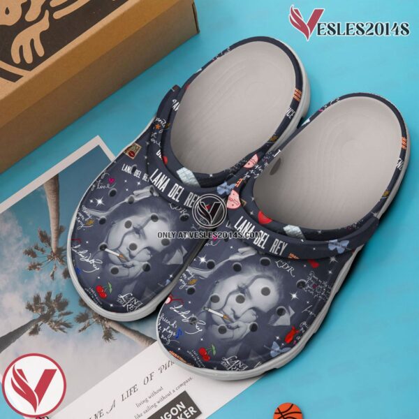 Lana Del Rey Music Crocs Crocband Clogs Shoes, Unique Gifts For Fans Style 22 - Vesles2014S 3