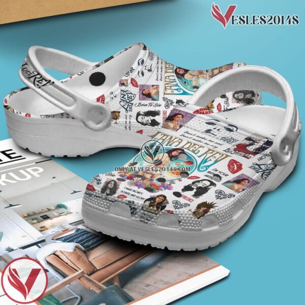 Lana Del Rey Music Crocs Crocband Clogs Shoes, Unique Gifts For Fans Style 23 - Vesles2014S 2