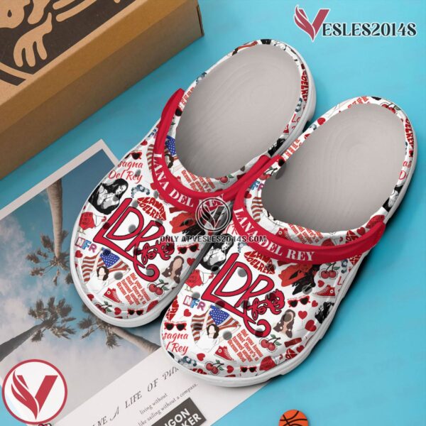 Lana Del Rey Music Crocs Crocband Clogs Shoes, Unique Gifts For Fans Style 3 - Vesles2014S 3