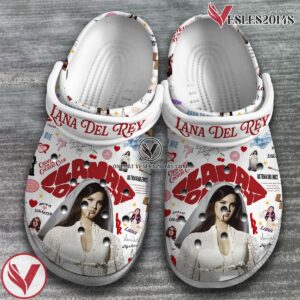 Lana Del Rey Music Crocs Crocband Clogs Shoes, Unique Gifts For Fans Style 5 - Vesles2014S 2