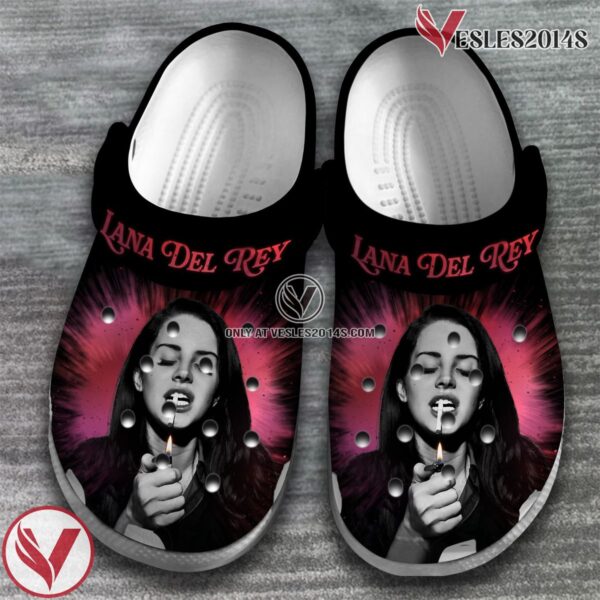 Lana Del Rey Music Crocs Crocband Clogs Shoes, Unique Gifts For Fans Style 6 - Vesles2014S 2