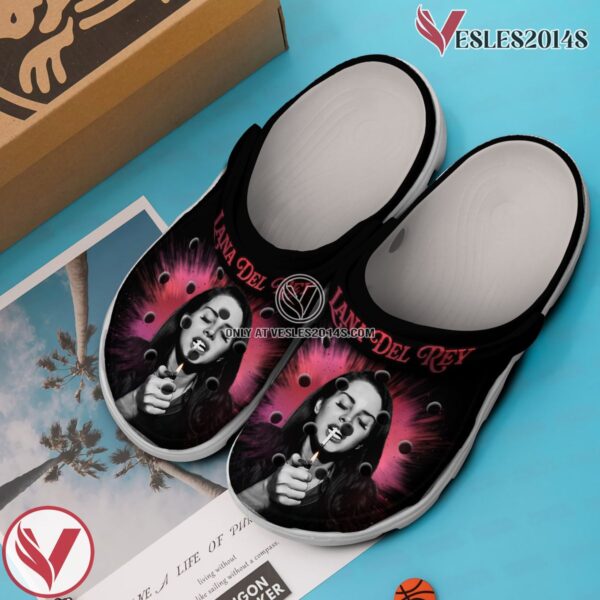 Lana Del Rey Music Crocs Crocband Clogs Shoes, Unique Gifts For Fans Style 6 - Vesles2014S 3