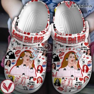 Lana Del Rey Music Crocs Crocband Clogs Shoes, Unique Gifts For Fans Style 7 - Vesles2014S