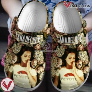 Lana Del Rey Music Crocs Crocband Clogs Shoes, Unique Gifts For Fans Style 8 - Vesles2014S