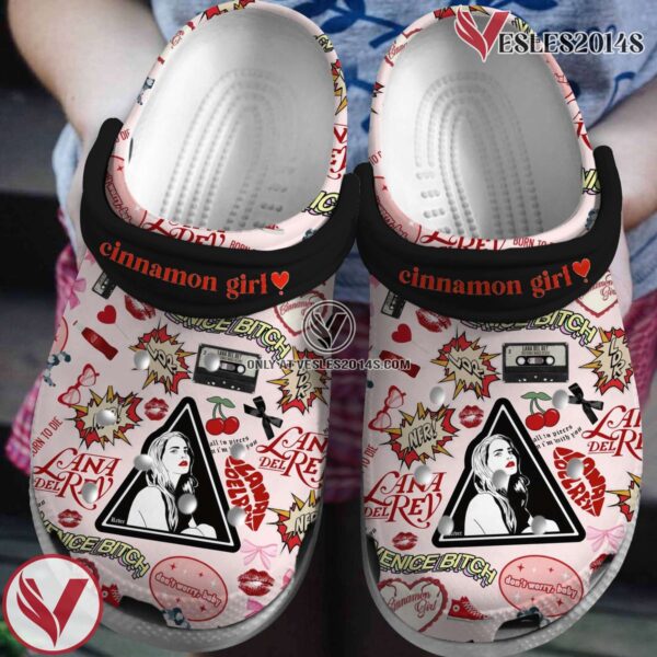 Lana Del Rey Music Crocs Crocband Clogs Shoes, Unique Gifts For Fans Style 9 - Vesles2014S