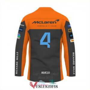 Lando Norris McLaren F1 Team Accelerating Transformation Hockey Jersey, Trending Gifts For Fans - Vesles2014s 2