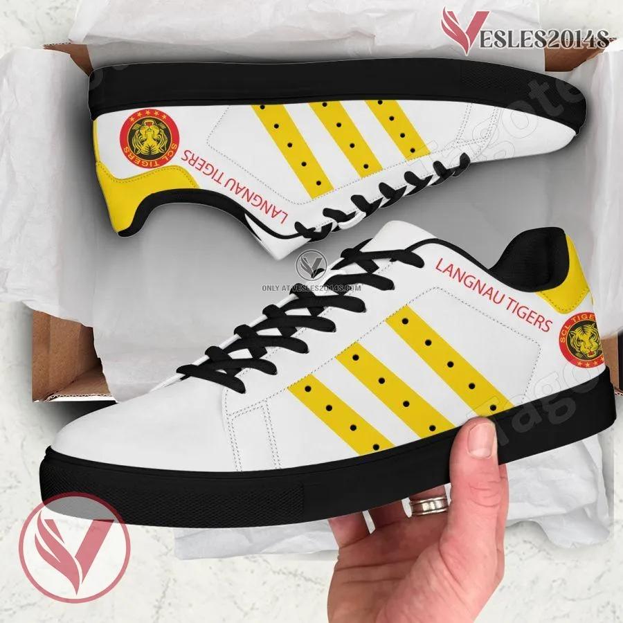 Langnau Tigers Hockey Stan Smith Shoes For Men And Womens - Vesles2014s 1