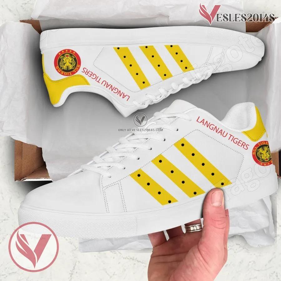 Langnau Tigers Hockey Stan Smith Shoes For Men And Womens - Vesles2014s