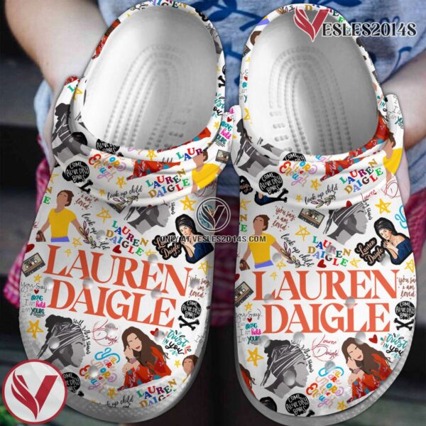 Lauren Daigle Music Crocs Crocband Clogs Shoes, Unique Gifts For Fans Style 2 - Vesles2014S