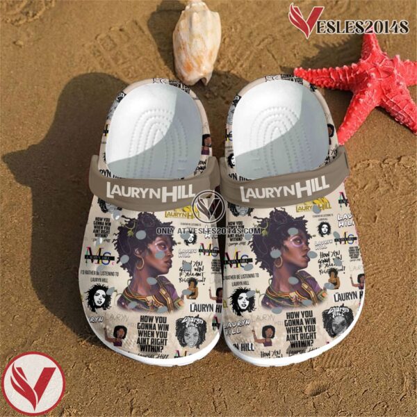 Lauryn Hill Music Crocs Crocband Clogs Shoes, Unique Gifts For Fans - Vesles2014S 2