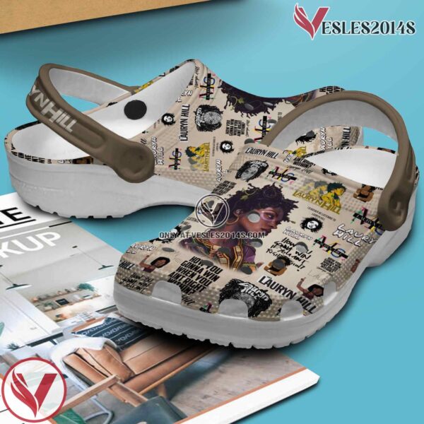 Lauryn Hill Music Crocs Crocband Clogs Shoes, Unique Gifts For Fans - Vesles2014S 3