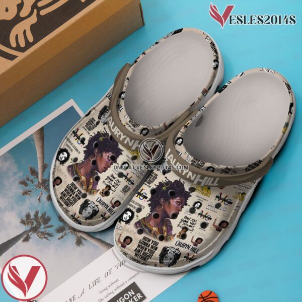 Lauryn Hill Music Crocs Crocband Clogs Shoes, Unique Gifts For Fans - Vesles2014S 4