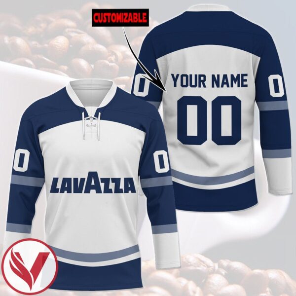 Lavazza Personalized Hockey Jersey, Trending Gifts For Fans - Vesles2014s