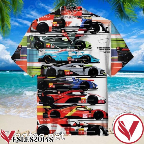 Le Mans 2023 Hypercars Collection Hawaiian Shirt, Unique Gifts For Friends - Vesles2014S 1