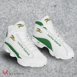 Lechia Gda?sk Nike Air Jordan 13 Shoes, Best Sneaker Gifts For Fans - Vesles2014s 1