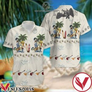 Led Zeppelin Hawaiian Shirt, Unique Gifts For Friends - Vesles2014S 1