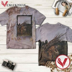 Led Zeppelin IV Album Cover Shirt, Perfect Gifts For Music Lovers - Vesles2014S