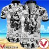 Led Zeppelin Rock Band Black And White Hawaiian Shirt, Unique Gifts For Friends - Vesles2014S 1