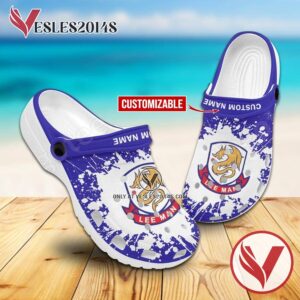 Lee Man FC Logo Custom Crocs Shoes For Men And Women, Unique Clogs Shoes For Fans - Vesles2014S