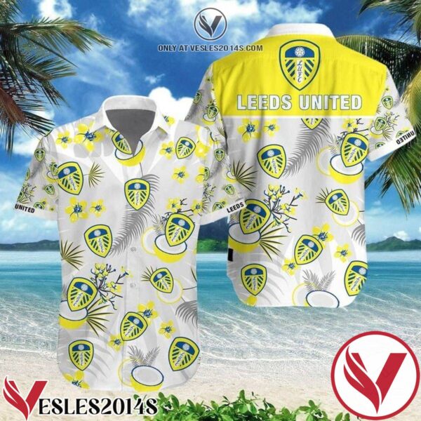 Leeds United F.C Hawaiian Shirt, Unique Gifts For Friends - Vesles2014S 1
